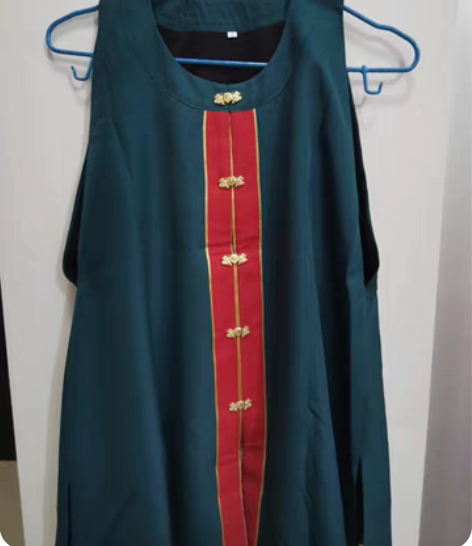 两件兰若庭 汉服? 短比甲?明制 比甲 圆...