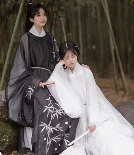 包邮远山乔【有斐君子】宋制汉服女春夏 宋圆...