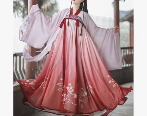 转卖【御篇原创留香】原创汉服女绣花大袖衫日...