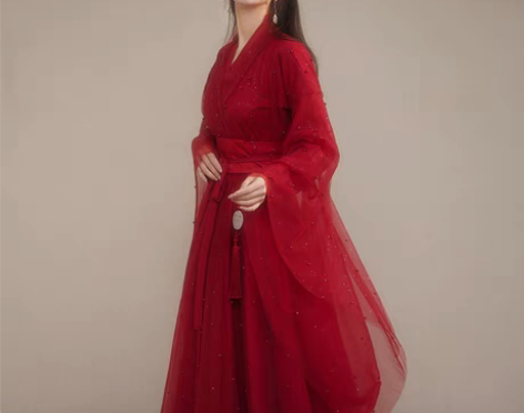 转卖2023汉服女春秋季古装飘逸超仙中国风...