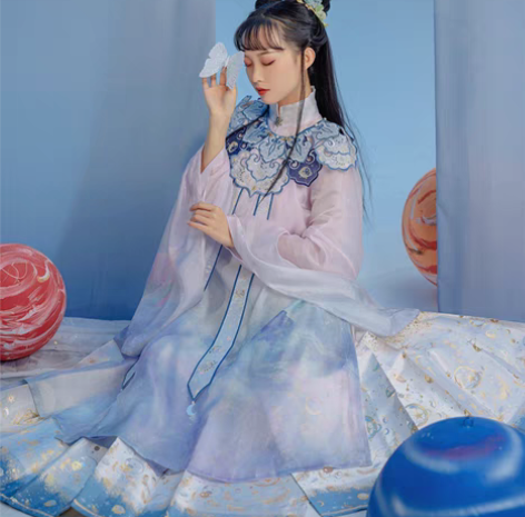 包邮『七月夕』【糖霜星球】（M）仿妆花纱织...