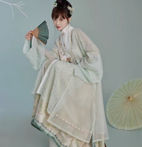 比甲长衫s马面裙xs 公司年会穿1洗1出手...