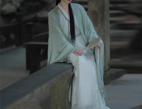 转卖【狂暑季价】直裾汉服女夏季中国风古装魏...