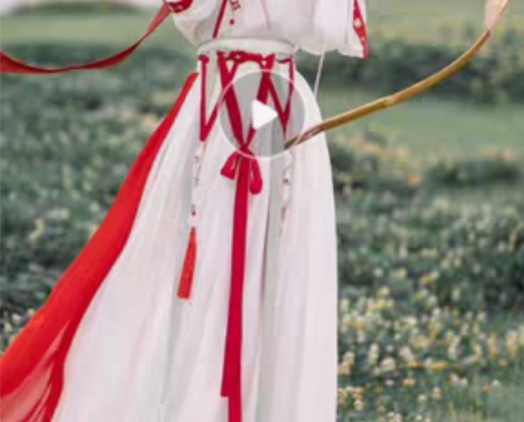 包邮珍缕桔梗晋制汉服女春秋中国风正品原创齐...