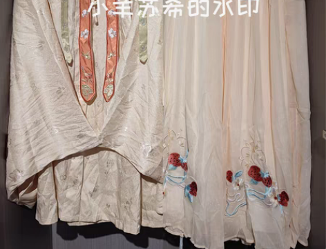 包邮兰若庭明制汉服初霁鹅黄色对襟长衫劲合一...