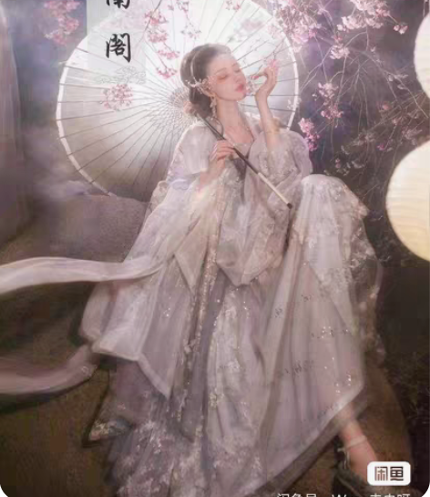 包邮【出】 绝版汉服司南阁 夜樱 大全套 ...