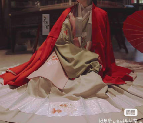 包邮可出可换 上遥居云喜明制交领短袄比甲两...
