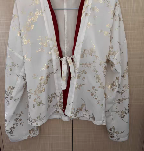 转卖司南阁 汉服 仅上襦 s码  穿一洗一...