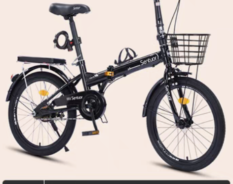 转卖可折叠自行车女款超轻便携变速小型单车2...