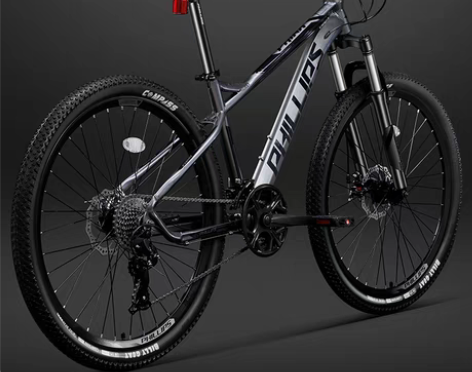 转卖菲利普山地车自行车架变速成人双碟刹越野...