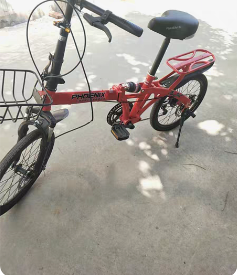 包邮【清库存】飞鸽折叠自行车4S店赠品车展...