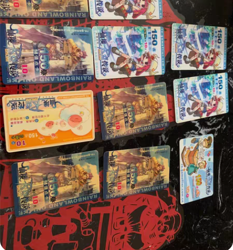 仙境传说ro点卡，绝版怀旧收藏 感兴趣的话...