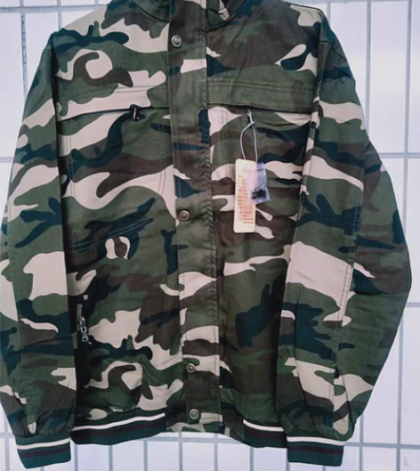 包邮迷彩服纯棉工作服长袖套装 断码处理的，...