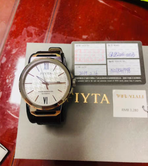 包邮飞亚达手表  九九新  无磕碰无毛病 ...