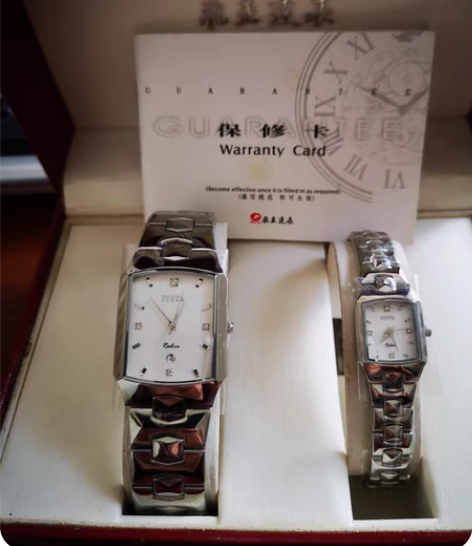 飞亚达G143对表,全新没戴过,表壳,表带...