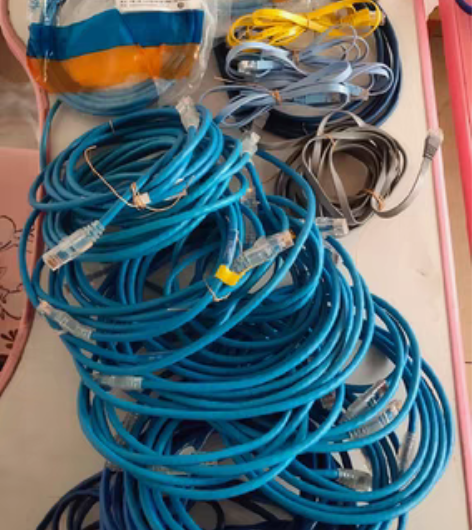 安普六类无氧铜芯网线，三根全新未拆封，十根...