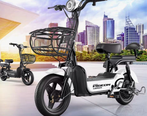 包邮全新电动车飞鸽电瓶车成人电动自行车两轮...