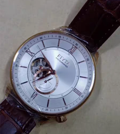 包邮飞亚达，全自动机械男表，专柜正品大表盘...