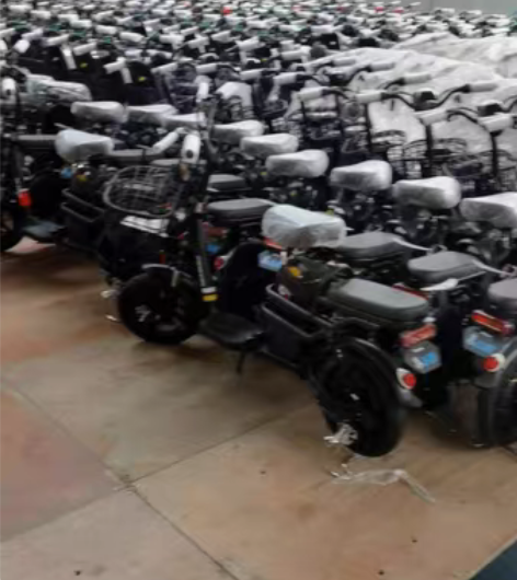 包邮飞鸽折叠电动车14寸折叠车 1、前后碟...