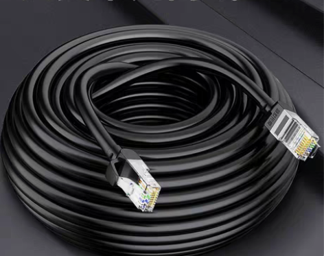 转卖超五类家用千兆六类6高速15米网线成品...