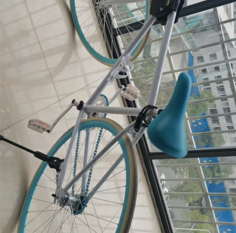 死飞倒刹车，实心胎，带一个小工具包，一个袋...