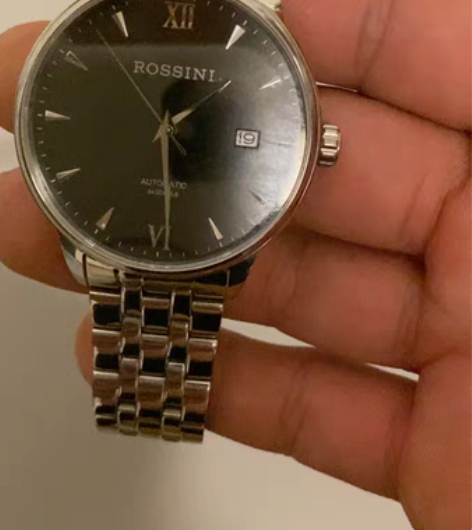 包邮罗西尼自动机械腕表,个人闲置,几乎全新...