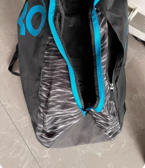 耐克杜兰特气垫篮球包双肩包背包，用过两次和...