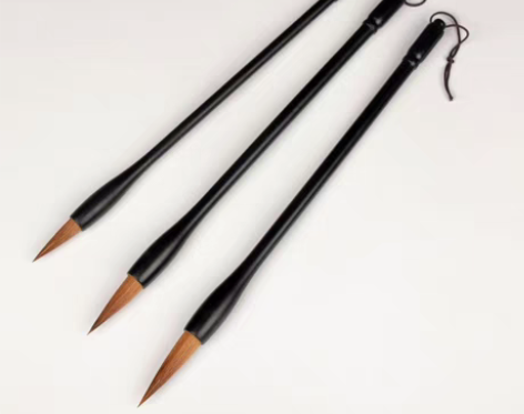 章氏蒙恬 优质鼠须兼毫毛笔套装湖笔欧楷行草...