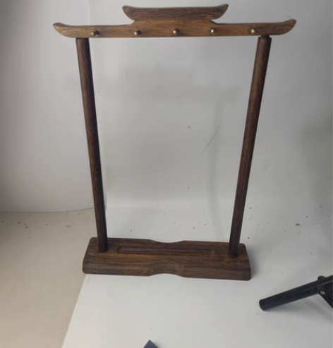 包邮毛笔笔架实木笔挂仿古简约大方毛笔挂鸡翅...