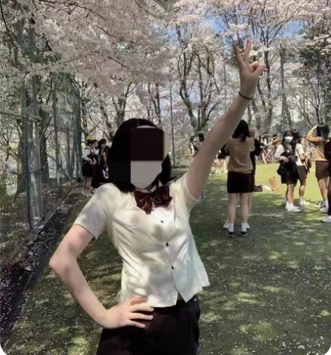 包邮【出】平泽女高夏服衬衫97码 全新带吊...
