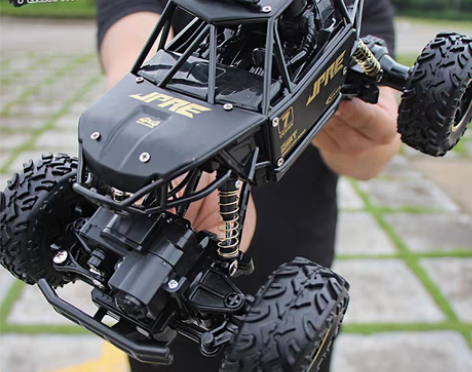 转卖超大合金遥控汽车越野车充电动四驱高速大...