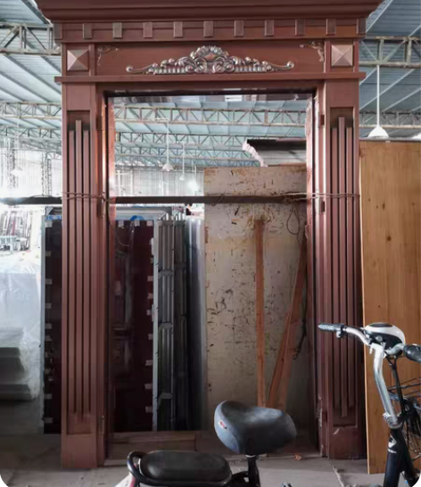 不锈钢工厂处理门，有需要的直接来拉走 感兴...