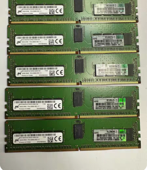 包邮HPE/镁光  16G 2RX8 dd...