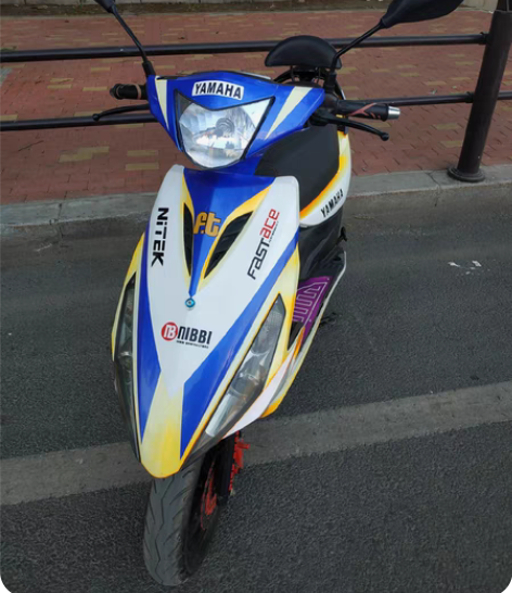 出售2019年7月雅马哈鬼火款豪江100踏...