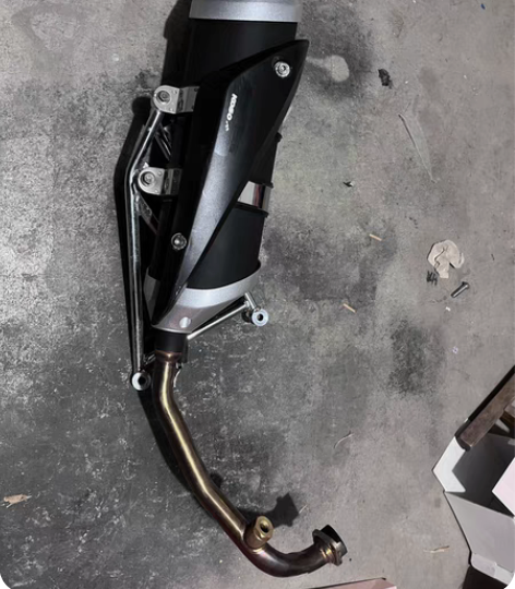 KOSO毛毛虫排气管 雅马哈100cc林海...