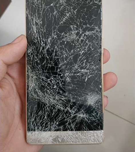 包邮华为p9p，原来正常使用，高处摔下，屏...