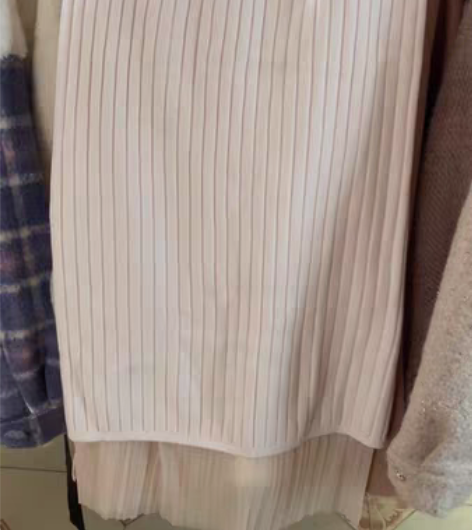 包邮加厚针织半身裙一步裙包臀裙，秋冬季长裙...