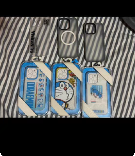 包邮13pro手机壳 rock多啦a梦手机...