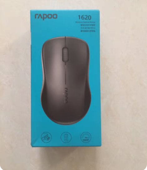 Rapoo 雷柏 1620 工作方式：光电...