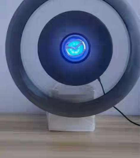 包邮【当日发货】马自达汽车磁悬浮轮毂灯蓝白...
