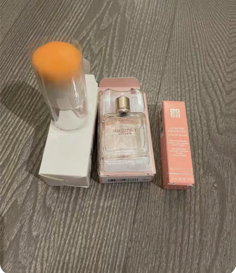 纪梵希散粉刷全新正品倾城之恋中样香唇釉00...