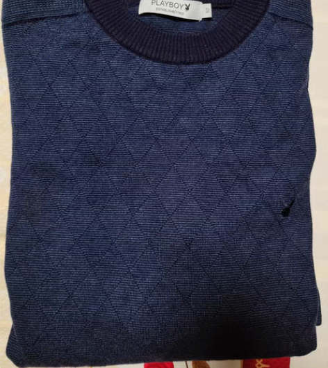 包邮花花公子品牌羊毛衫，尺码52适合160...