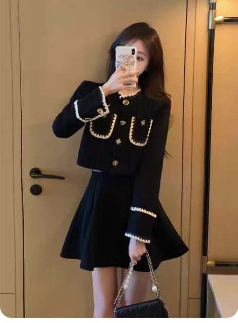 ?小香风套装 两件套小香风套装2022年新...