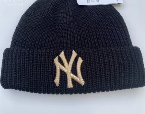 转卖mlb帽子 韩国正品21秋冬新款刺绣毛...