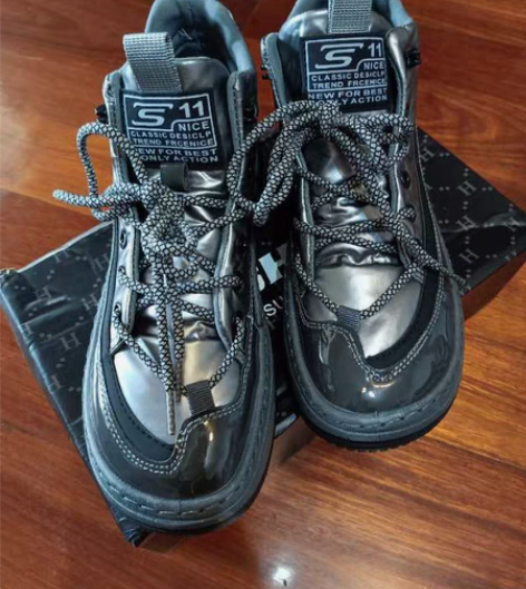 包邮【全新清仓】男鞋秋冬款男鞋新款羽绒棉保...