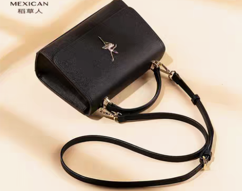 转卖稻草人女包包2021新款潮女式斜挎包单...