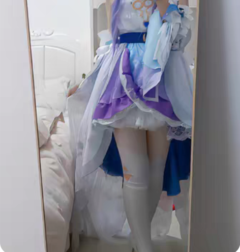 包邮大乔挚爱花嫁520新皮肤COS 衣服+...