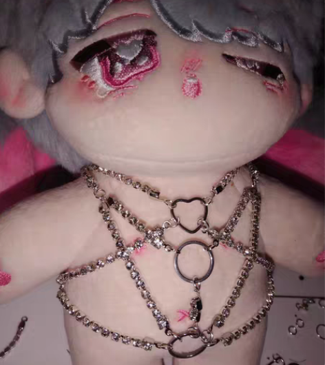 包邮棉花娃娃身体链新世界狂欢   身体链 ...