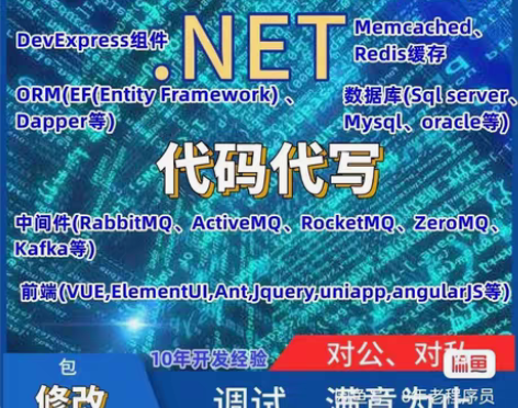 程序代编。 .net java,php。...