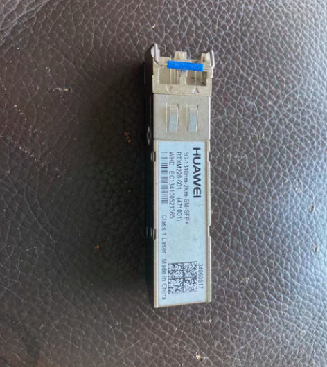 华为光模块，型号如图，二光口，外表有划痕，...